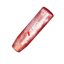 Load image into Gallery viewer, Brand New Universal TRD Red Pearl Long Stick Manual Car Gear Shift Knob Shifter M8 M10 M12