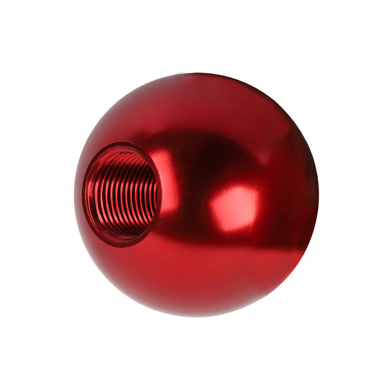 BRAND NEW UNIVERSAL TRD JDM Aluminum Red Round Ball Manual Gear Stick Shift Knob Universal M8 M10 M12