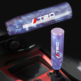 Brand New Universal TRD Purple Pearl Long Stick Manual Car Gear Shift Knob Shifter M8 M10 M12