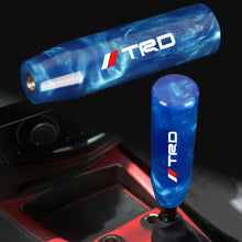 Load image into Gallery viewer, Brand New Universal TRD Blue Pearl Long Stick Manual Car Gear Shift Knob Shifter M8 M10 M12