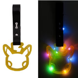 Brand New LED Pikachu Yellow JDM TSURIKAWA Ring Subway Train Bus Handle Strap Charm Drift