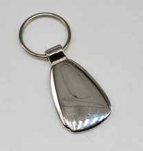 Load image into Gallery viewer, Brand New Ford Chrome Teardrop Authentic Logo Keychain Fob Ring Officially Licensed Product