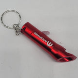 Brand New Mopar Key Ring Red Keychain Flashlight Bottle Opener Authentic Officially Licensed Product