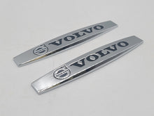 Load image into Gallery viewer, BRAND NEW UNIVERSAL 2PCS VOLVO 3D METAL EMBLEM BADGE STICKER