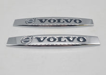 Load image into Gallery viewer, BRAND NEW UNIVERSAL 2PCS VOLVO 3D METAL EMBLEM BADGE STICKER