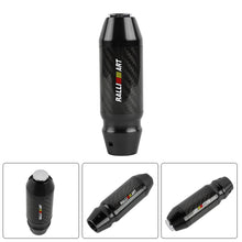 Load image into Gallery viewer, Brand New Ralliart Universal Real Carbon Fiber Black Aluminum Automatic Transmission Racing Gear Shift Knob