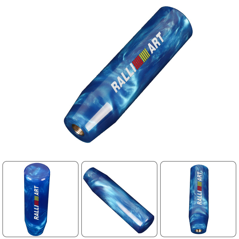 Brand New Universal Ralliart Pearl Blue Long Stick Manual Car Gear Shift Knob Shifter M8 M10 M12