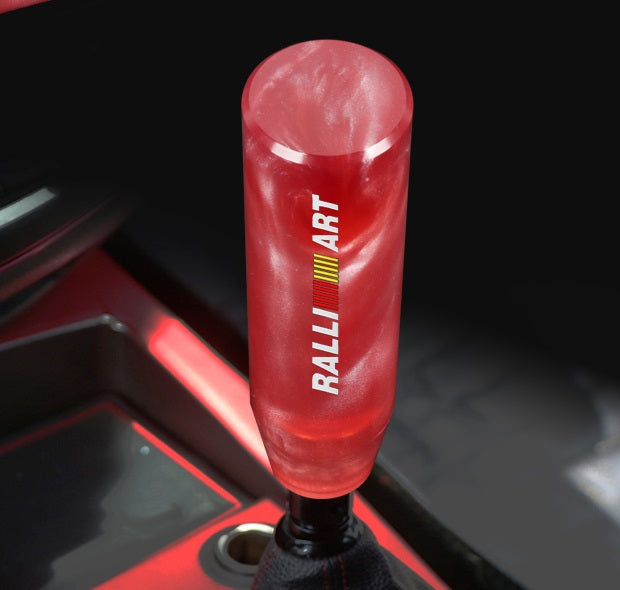 Brand New Universal Ralliart Pearl Red Long Stick Manual Car Gear Shift Knob Shifter M8 M10 M12