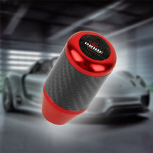 Load image into Gallery viewer, Brand New Universal Bride Red Real Carbon Fiber Racing Gear Stick Shift Knob For MT Manual M12 M10 M8