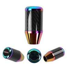 Load image into Gallery viewer, Brand New Universal Bride Neo-Chrome Real Carbon Fiber Racing Gear Stick Shift Knob For MT Manual M12 M10 M8