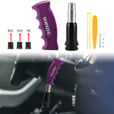 Brand New Bride Purple Aluminum Slotted Pistol Grip Handle Automatic Gear Shift Knob Shifter