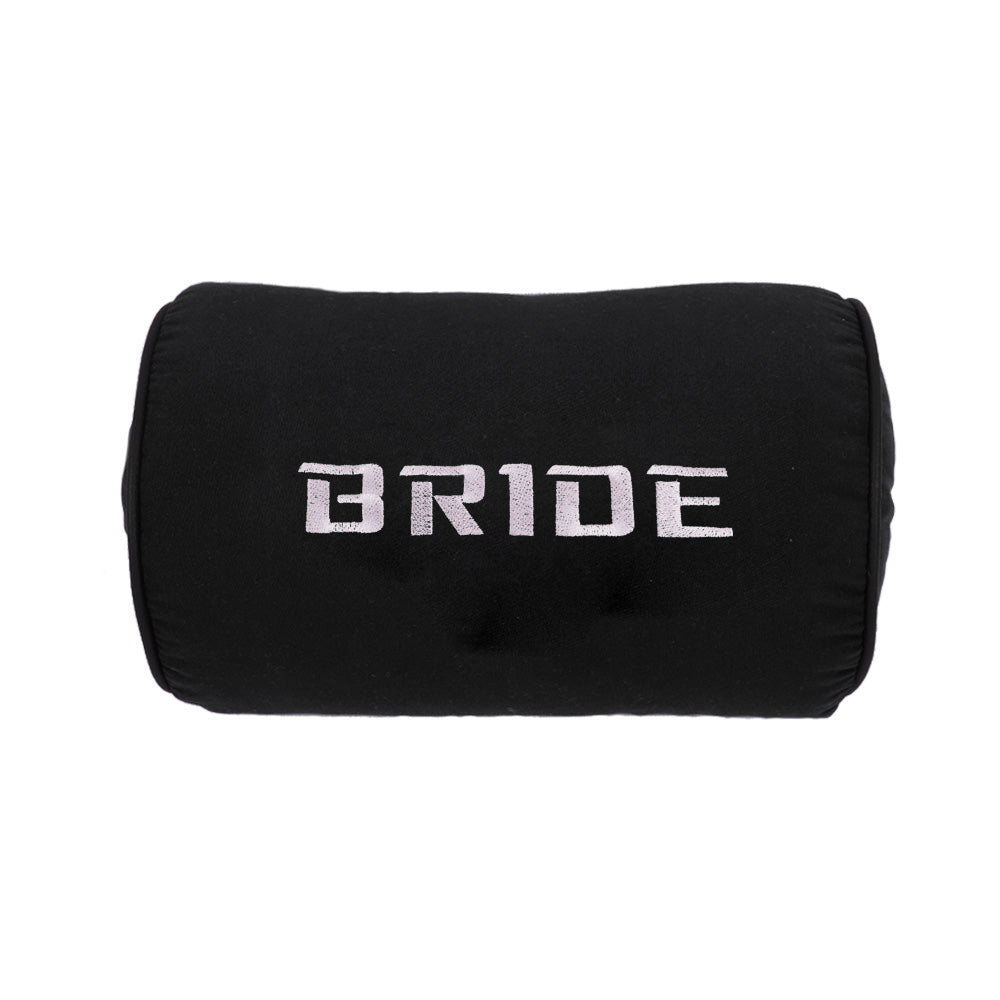 Brand New 1PCS JDM Bride Black Fabric Material Car Neck Headrest Pillow Fabric Racing Seat