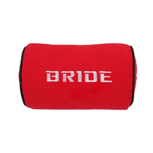 Load image into Gallery viewer, Brand New 2PCS JDM Bride Red Fabric Material Car Neck Headrest Pillow Fabric Racing Seat