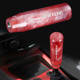 Brand New Universal Bride Red Pearl Long Stick Manual Car Gear Shift Knob Shifter M8 M10 M12