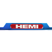 Load image into Gallery viewer, Brand New Universal 1PCS HEMI Titanium Burnt Blue Metal License Plate Frame