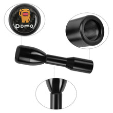 Load image into Gallery viewer, Brand New Universal Real Carbon Sticker Domo Aluminum Manual Gear Stick Black Shift Knob M8 M10 M12 &amp; Black Shifter Extender Extension