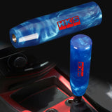 Brand New Universal HKS Blue Pearl Long Stick Manual Car Gear Shift Knob Shifter M8 M10 M12