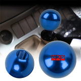 BRAND NEW UNIVERSAL HKS JDM Aluminum Blue Round Ball Manual Gear Stick Shift Knob Universal M8 M10 M12