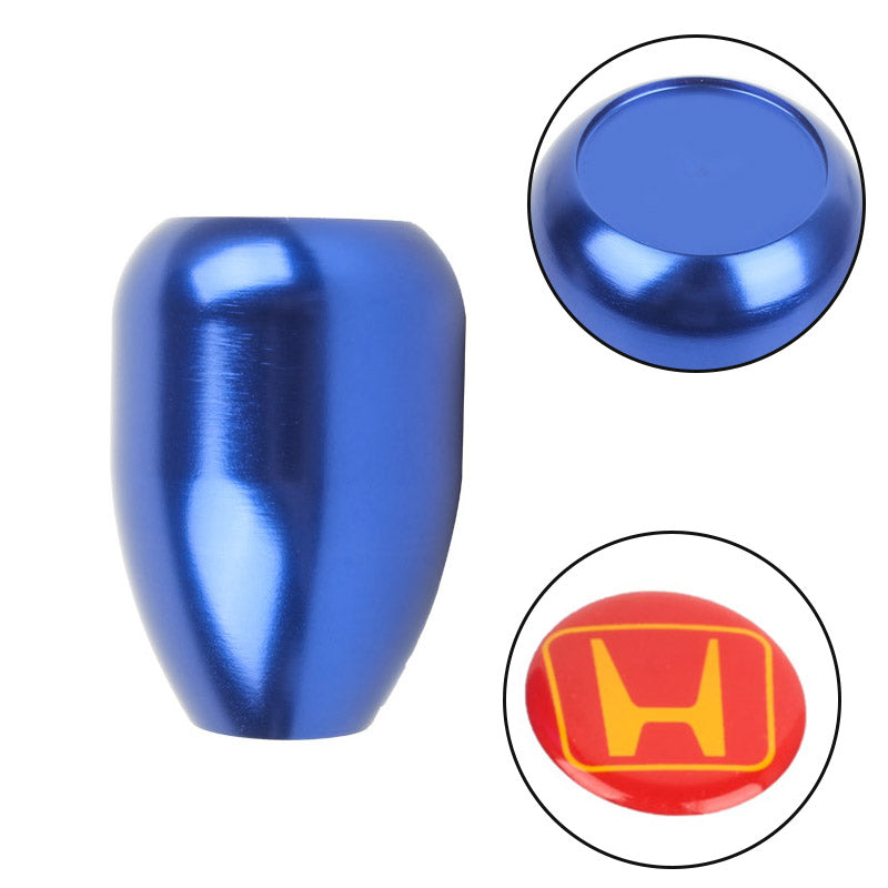 Brand New Universal Honda H Logo Sticker Aluminum Manual Gear Stick Blue Shift Knob M8 M10 M12