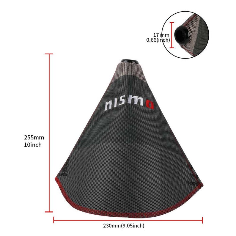 Brand New Nismo Dark Hyper FABRIC Shift Boot Cover MT/AT Car Universal