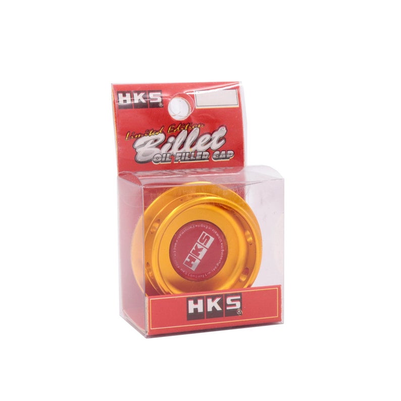 Brand New HKS Gold Engine Oil Fuel Filler Cap Billet For Nissan