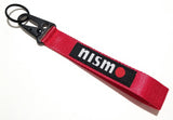 BRAND New JDM Nismo Red Racing Keychain Metal key Ring Hook Strap Lanyard Universal