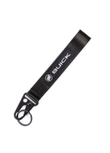 Load image into Gallery viewer, BRAND New JDM Buick Black Racing Keychain Metal key Ring Hook Strap Lanyard Universal