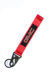 BRAND New JDM GMC Red Racing Keychain Metal key Ring Hook Strap Lanyard Universal