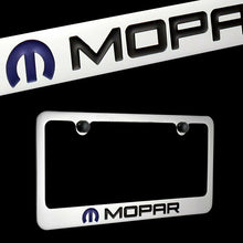 Load image into Gallery viewer, Brand New 1PCS MOPAR Chrome Plated Brass License Plate Frame Officially Licensed