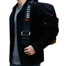 Load image into Gallery viewer, Brand New JDM Nismo Bride Racing Black Harness Adjustable Shoulder Strap Back Pack