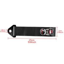 Load image into Gallery viewer, Brand New Mugen Racer High Strength Black Tow Towing Strap Hook For Front / REAR BUMPER JDM