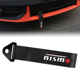 Brand New Nismo High Strength Black Tow Towing Strap Hook For Front / REAR BUMPER JDM