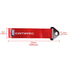 Load image into Gallery viewer, Brand New Camaro Race High Strength Red Tow Towing Strap Hook For Front / REAR BUMPER JDM