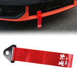 Brand New Mugen Race High Strength Red Tow Towing Strap Hook For Front / REAR BUMPER JDM