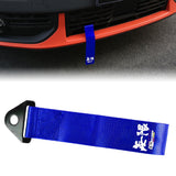 Brand New Mugen Race High Strength Blue Tow Towing Strap Hook For Front / REAR BUMPER JDM