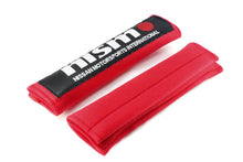 Brand New 2PCS JDM Nismo Red Racing Logo Embroidery Seat Belt Cover Sh JK Racing Inc