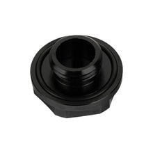 Load image into Gallery viewer, Brand New Honda / Acura Black Engine Oil Cap With Real Carbon Fiber Black Domo Sticker Emblem