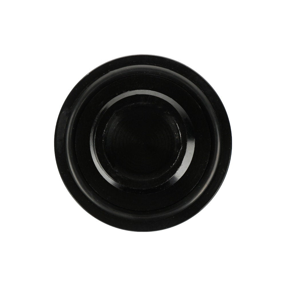 Brand New Jdm Black Engine Oil Cap With Real Carbon Fiber Mugen Sticker Emblem For Honda / Acura