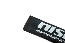 Load image into Gallery viewer, Brand New 2PCS JDM Nismo Black Racing Logo Embroidery Seat Belt Cover Shoulder Pads New