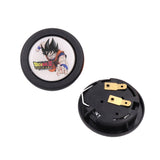 Brand New Universal Anime Dragon Ball Z Car Horn Button Black Steering Wheel Center Cap