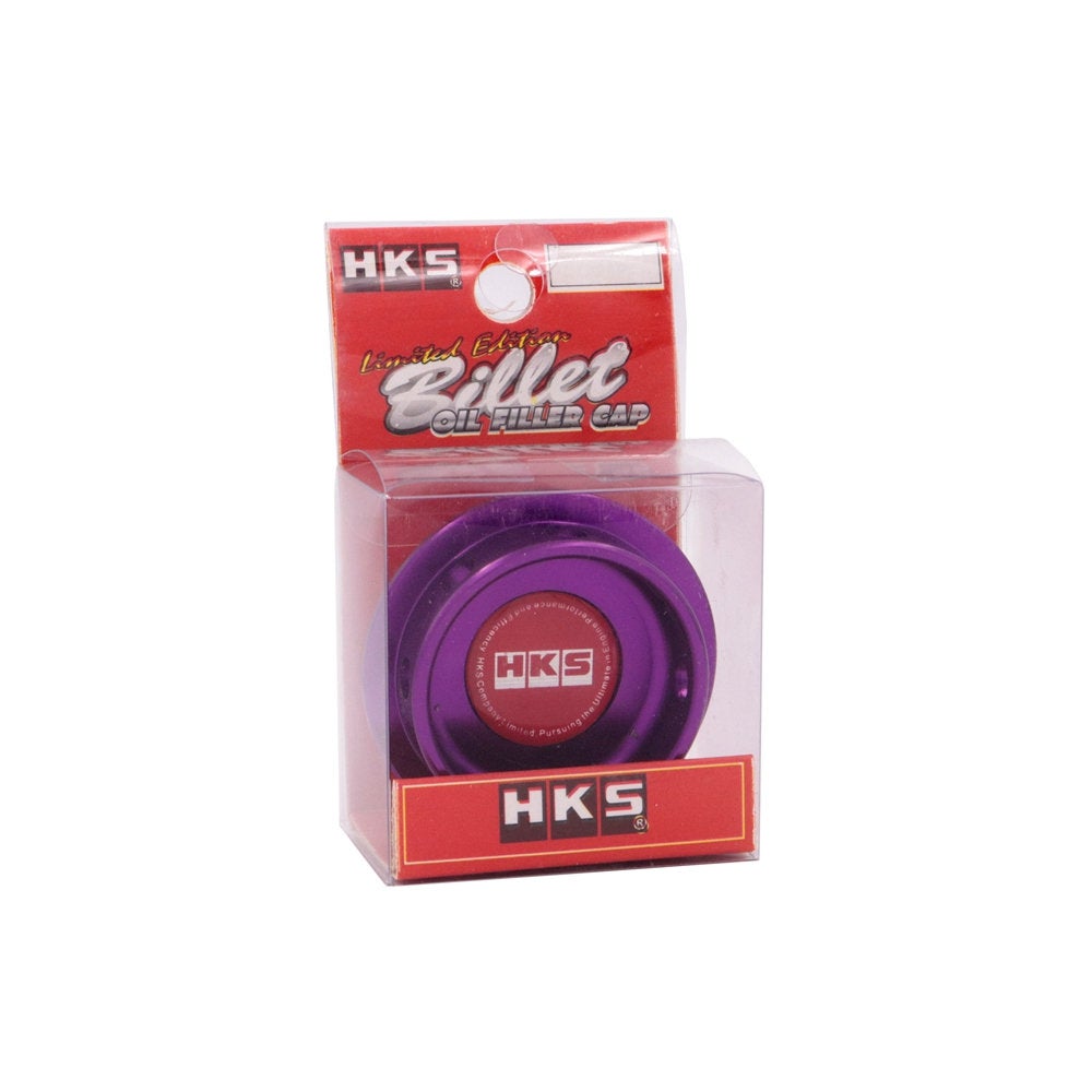 Brand New HKS Purple Engine Oil Fuel Filler Cap Billet For Nissan