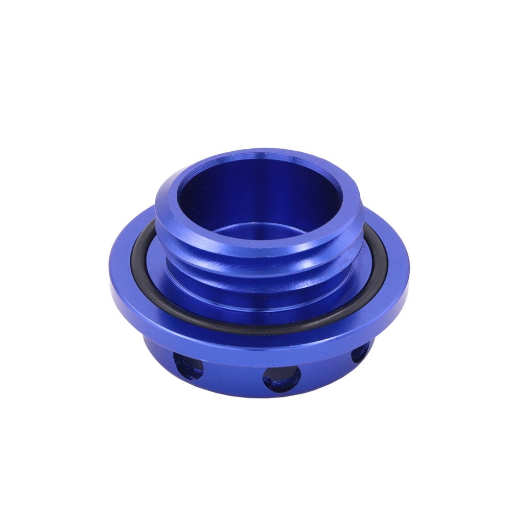 Brand New HKS Blue Engine Oil Fuel Filler Cap Billet For Nissan