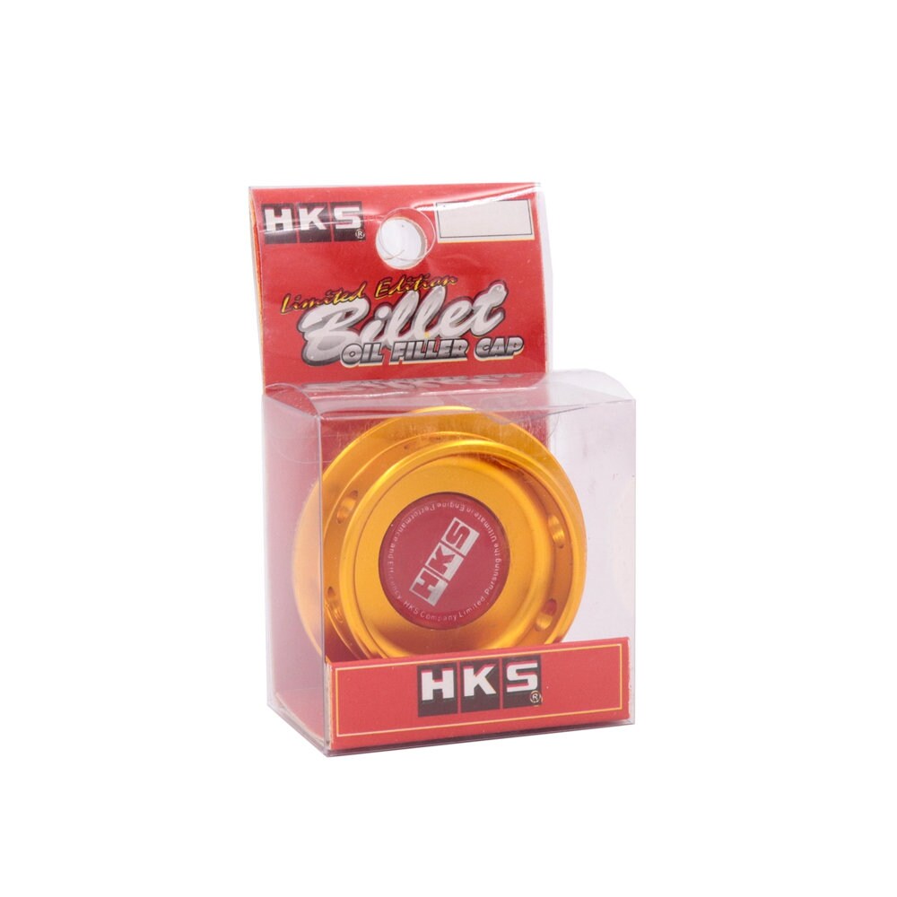 Brand New HKS Gold Engine Oil Fuel Filler Cap Billet For Toyota