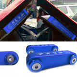 Brand New 2PCS New Blue Password JDM Hood Vent Spacer Risers JDM 90-01 Integra / 88-15 Honda Civic / 16-21 Honda Civic