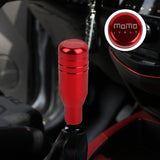 Brand New 1PCS Momo Red Aluminum Universal Automatic Car Gear Shift Knob Lever Shifter M8 M10 M12