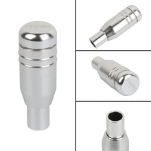 Load image into Gallery viewer, Brand New 1PCS Momo Silver Aluminum Universal Automatic Car Gear Shift Knob Lever Shifter M8 M10 M12