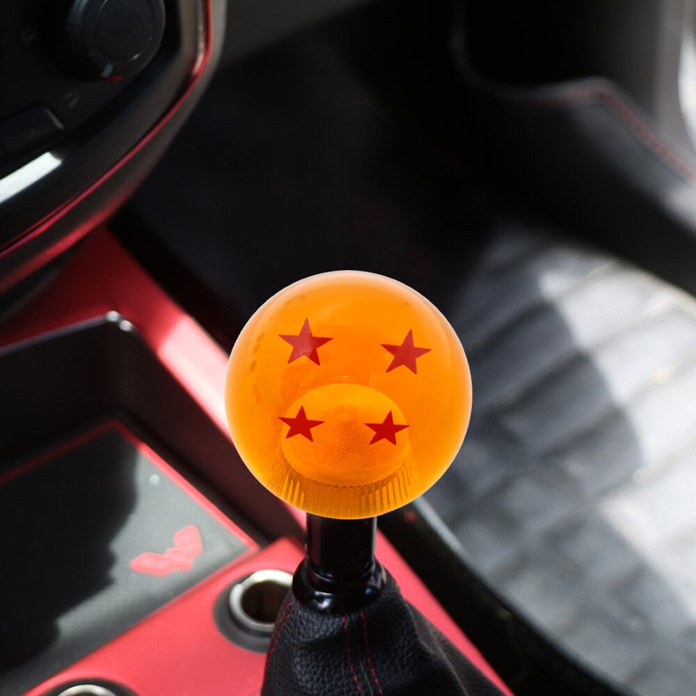 Brand New 4 Star Orange Dragon ball Z Custom 54mm Shift Knob M8x1.25 M10x1.5 M10x1.25 M12x1.25