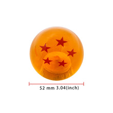 Load image into Gallery viewer, Brand New 5 Star Orange Dragon ball Z Custom 54mm Shift Knob M8x1.25 M10x1.5 M10x1.25 M12x1.25