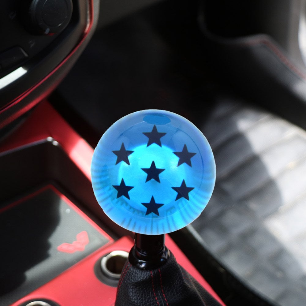 Brand New 7 Star Blue Dragon ball Z Custom 54mm Shift Knob M8x1.25 M10x1.5 M10x1.25 M12x1.25