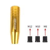 Brand New Universal 13CM JDM MUGEN Gold Manual Transmission shifter 5&6 Speed Shift Knob